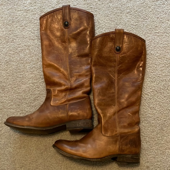 Frye Melissa Pull-On Riding boots - Picture 1 of 8